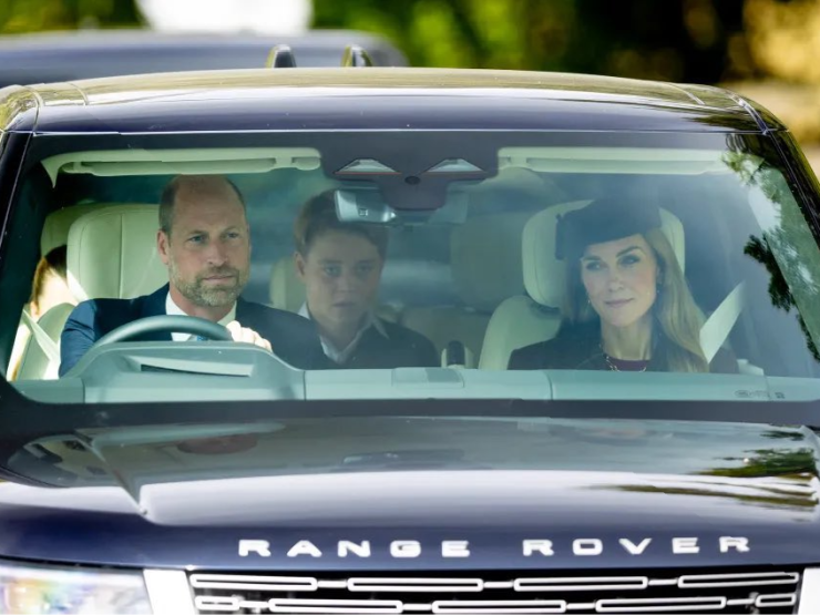 The Royal Family Attends Sunday Service at Crathie Kirk in Scotland