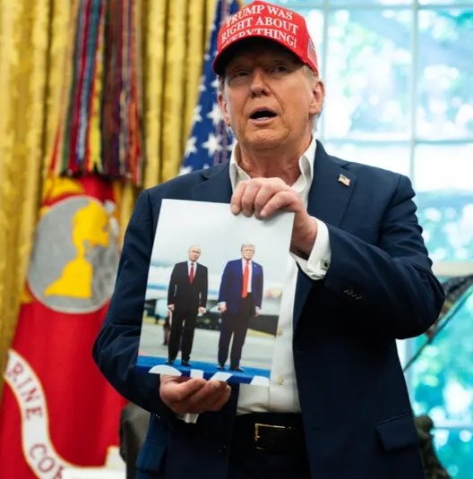 US President Trump says Ukraine Peace Deal Could Boost His Chances of Getting into Heaven