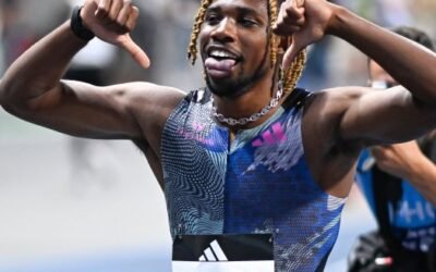 Olympic Champion Noah Lyles and Fiancée Get Baptized